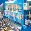 Automatic hydraulic machine for bending of steel sheets