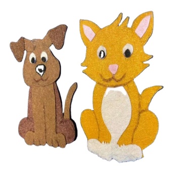 Animais de fazenda Flannel Felt Story Board Set