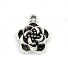 Bijoux pendentif de fleur forme zinc allié