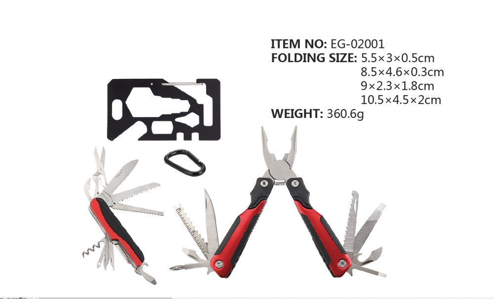 Outdoor Survival Multitool Set