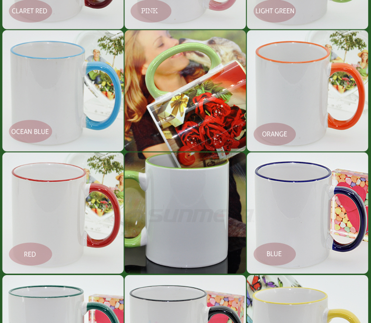 FREESUB Sublimation Heat Press Insulated Coffee Mugs