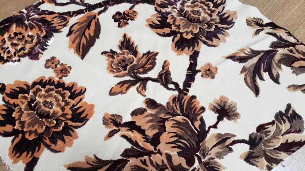 Flower Jacquard Fabric Flower Jacquard Fabric