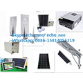 100W Aluminium Lampe Körper Material Solar Street Light