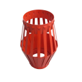 Slip on Metal Petal Cementing Basket