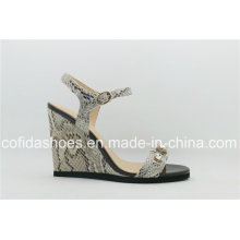 Sexy Design Wedge Talón Mujer Moda Sandal