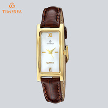 Quadratisch geformte klassische Legierungs-Quarz-Armbanduhr für Damen 71268