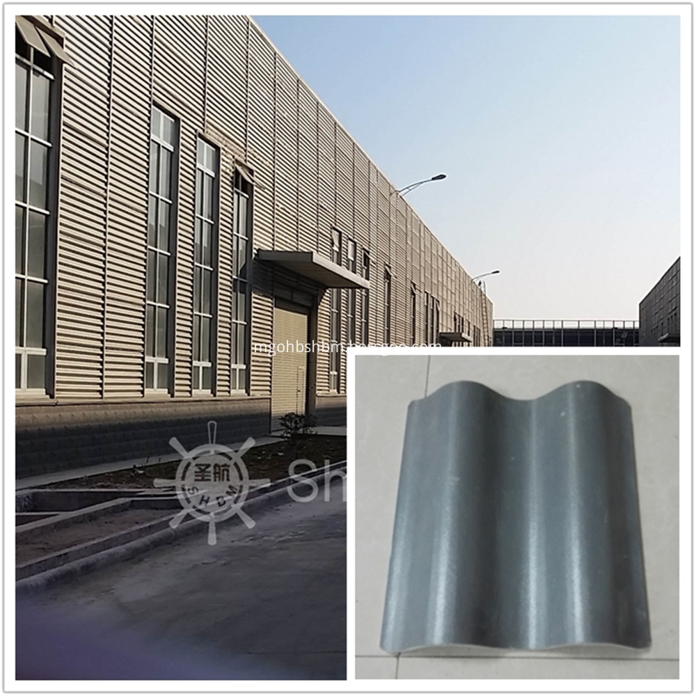 High Strength Fire-resistant Aluminum Foil MgO Roofing Panel