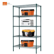 1000lbs Green Epoxy Heavy Duty Wire Shelving Rack