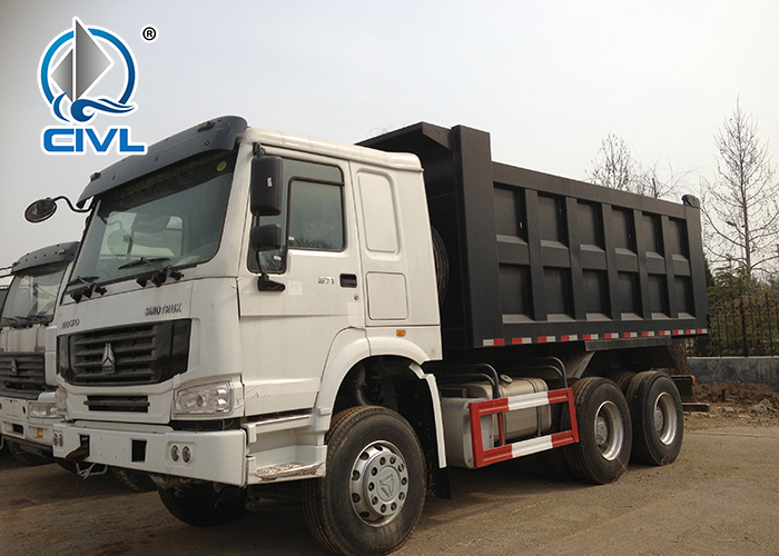 White 6x4 Tipper Truck 4