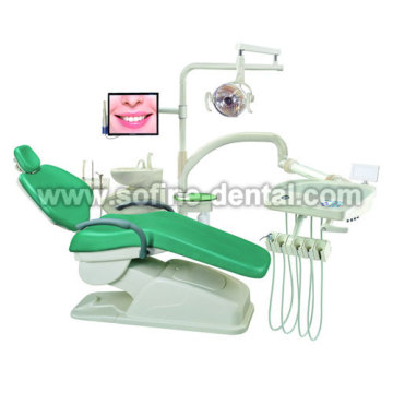 Echtem Leder Dental Unit Stuhl