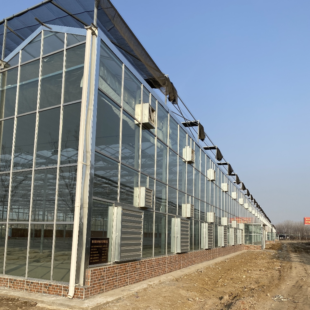 Greenhouse with External Shading Greenhouse with External Shading