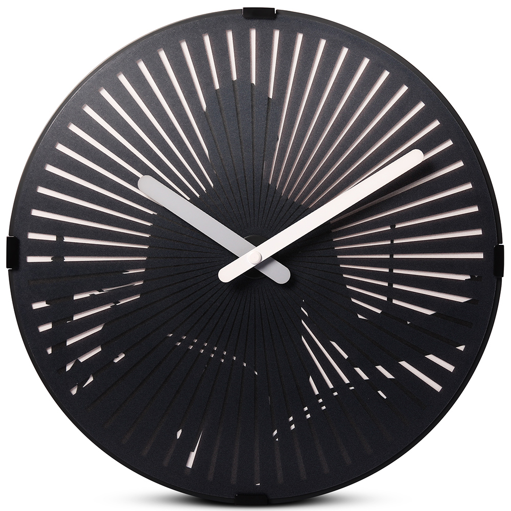 Drum Wall Clock With Light