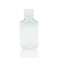 2oz 60ml plastic clear PET oval bottle