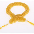 Gemstone Natural Cuarzo Strands sueltos al por mayor Tamaño lindo 2 mm 3 mm de color amarillo claro perlas de cristal a granel