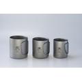 Stainless Steel Cup Camping Mug Foldable Handle Pot