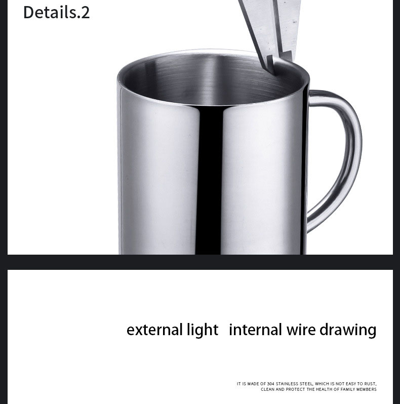 304 Stainless Steel Mug