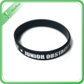 Benutzerdefinierte Logo Debossed Printing Werbe Geschenk Silikon Armband