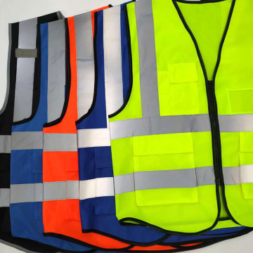 Yellow Reflective High Visibility Safety Vest