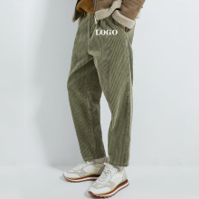 Pantalones de carga pantalones de pana de hombres de primavera personalizadas