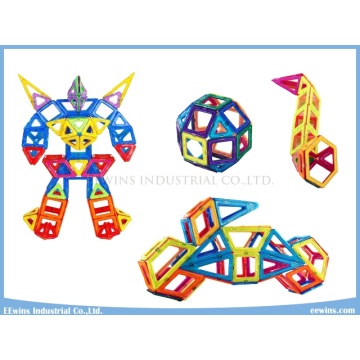 128 PCS Magnétique Jouets Puzzle Sagesse Mag Blocs de Construction Jouets Éducation Jouets pour Enfants