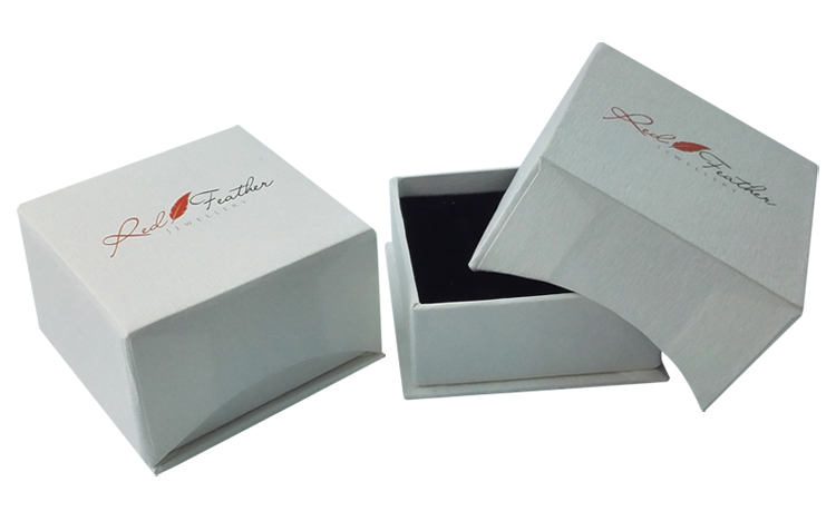 Customized Logo Top and bottom Box For Jewelry