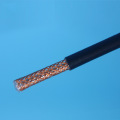 Solid polyethylene insulated PVC sheathed RF coaxial cable