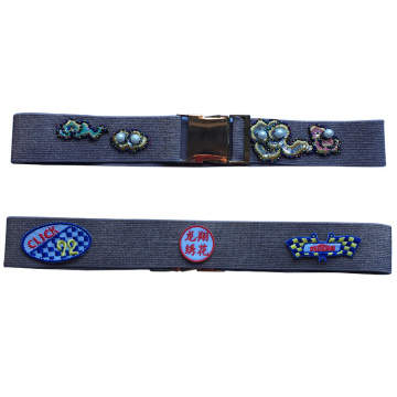 Belt pu speziell gesticktes individuelles Patch