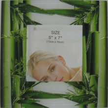 Green Printing Style Photo Frame