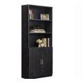 Wooden Office Room Divider Display Bookcase with Doors