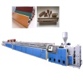 Wood plastic composite wpc profiles extrusion line