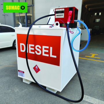 Customized Self Bunded Diesel Gasoline Tank With Pump