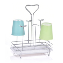 metal wire mug hanger water cup rack