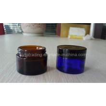 5ml, 50ml Bernstein Glas Creme Jar