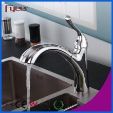 Brass Body Pull out Kitchen Sink Faucets with Big Sprayer