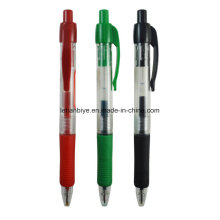 Customized Logo Advertising Click Water-Based Lnk Plastic Pen