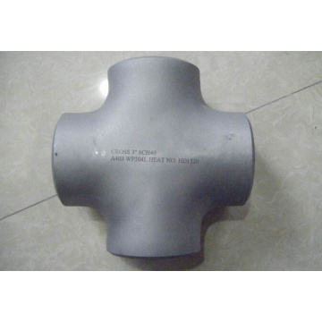 Croix égale de la petite taille d’inox DN25