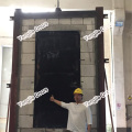 Black Interior Wooden Fire Door