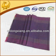 2015 autumn style 100% silk two tone scarf