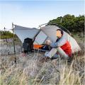 1.3kg white mountaineering trekking double tent