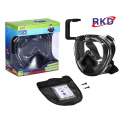 New underwater scuba diving set black mask RKD