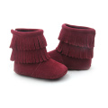 Großhandel Wildleder Baby Stiefel Mokassins