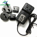 12W 24W Wall Mount Interchangeable 12V Travel Adapter