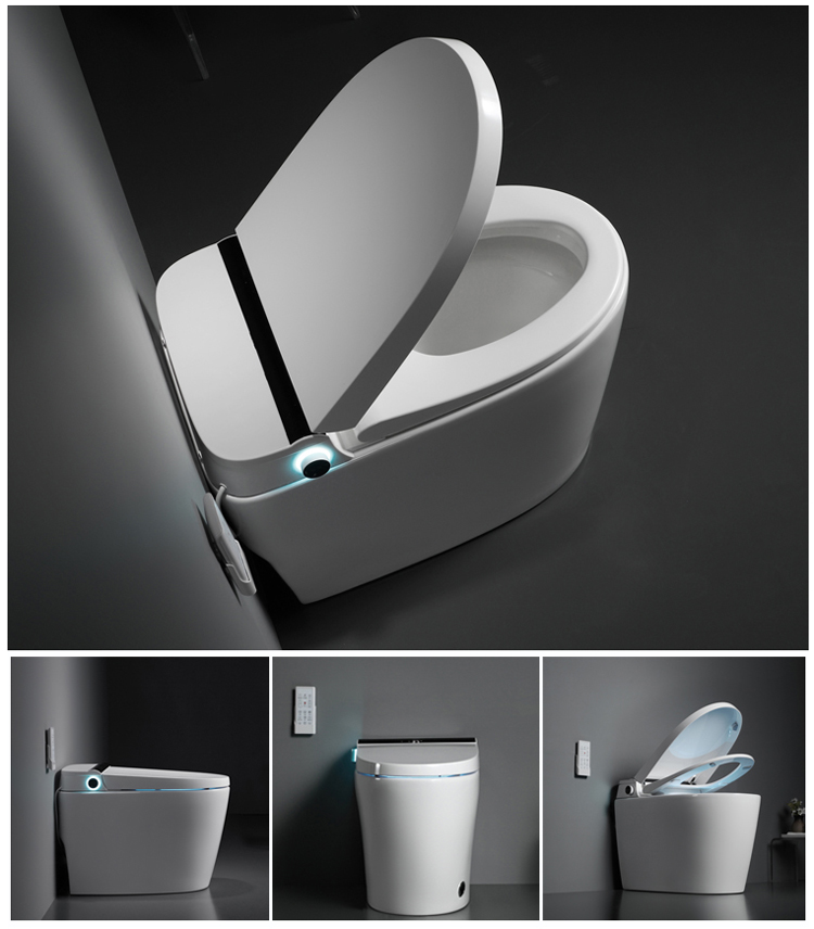 Sinking Tank Automatic Intelligent Ceramic Smart Toilet