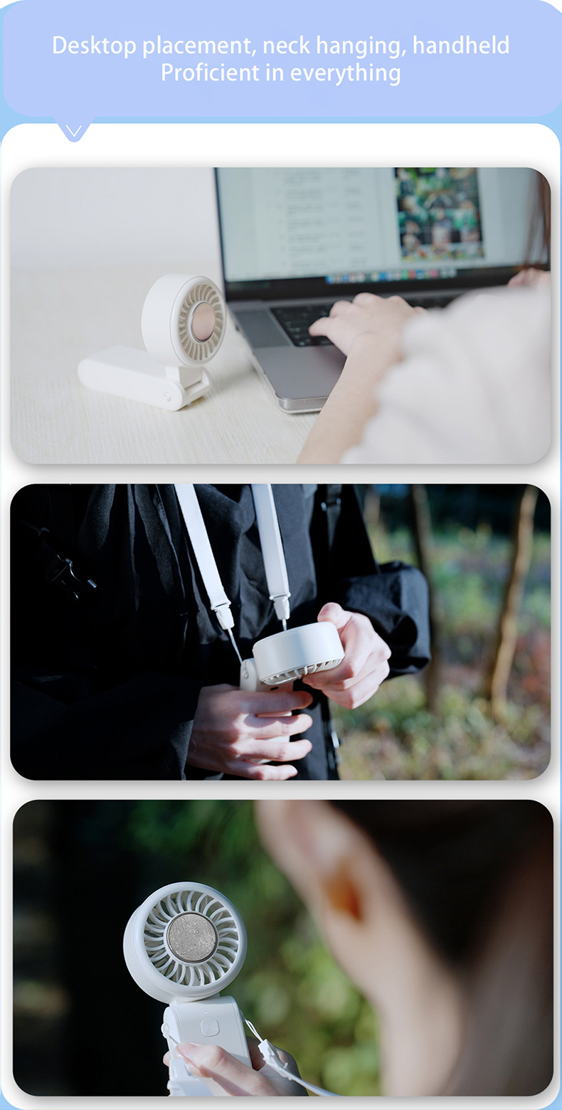 Handheld Cooling Fan (5) Handheld Cooling Fan (5)