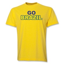 2014 Go Brazil T-shirt O-neck Short Sleeve
