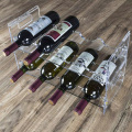 Acrylic bottle display rack wine bottle display shelf