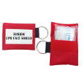 Top Selling Disposable Keychain Medical CPR Face shield/Mask