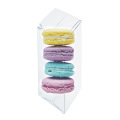 Clear Macaron Packaging  PET Plastic Candy Box