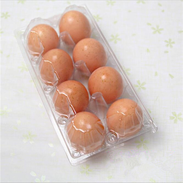 8 Cells Eggs Plastic Container