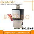 Válvula solenoide de acero inoxidable 2S025-08